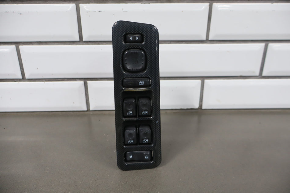 2003-2007 Hummer H2- Left Front Window Switch W/ Bezel Wheat