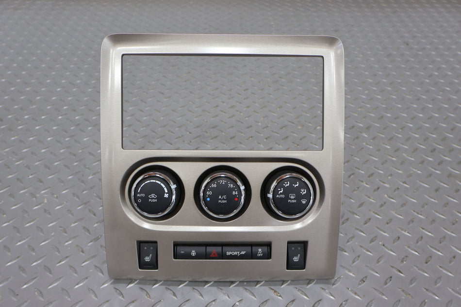 08-14 Dodge Challenger HVAC Controls ATC With Radio Bezel
