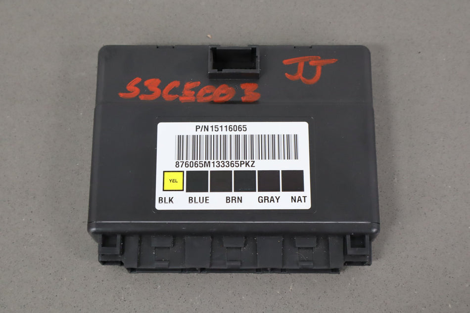 2003 Chevrolet SSR- Chassis Control Module