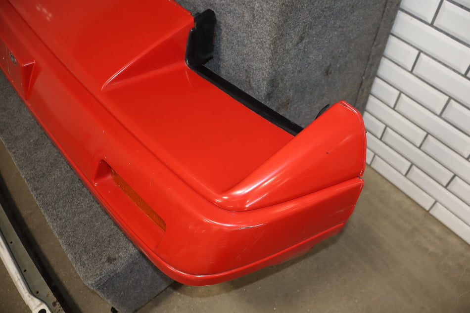 1986 Nissan 300ZX Z31 Front Bumper Hot Red 526