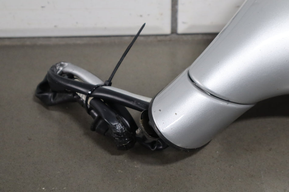 1997-2002 Chevrolet Corvette Left Door Mirror Sebring Silver 13 10416057