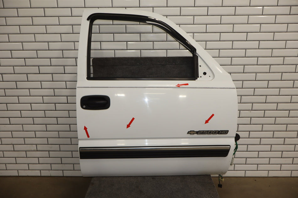 99-07 Chevy GMC Truck SUV GMT800 Passenger Right Front Door Olympic White 93