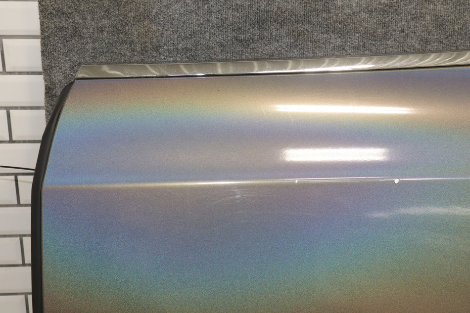 2012-2015 Tesla Model S Left Rear Door Solid White PBCW