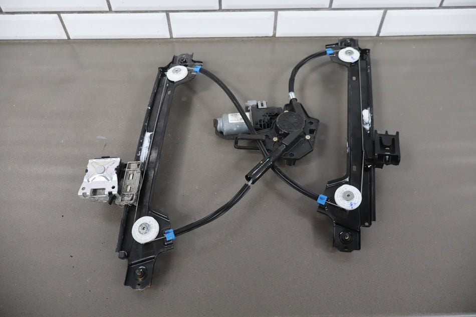 16-20 Tesla Model X Rear Left Falcon Door Window Regulator & Motor
