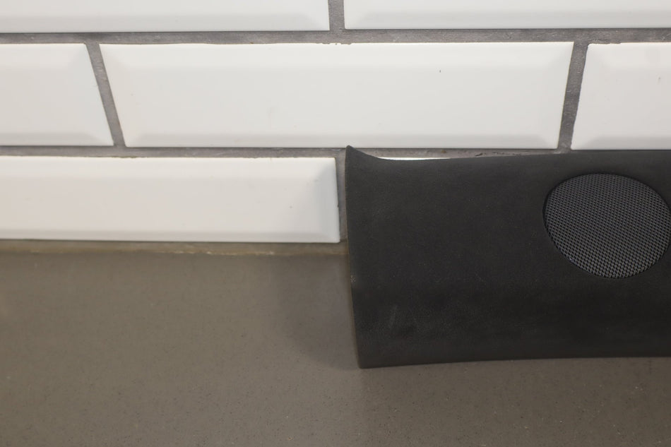 2022-2026 Tesla Model S Left LH Interior A Pillar Trim Black Suede/Alcantara OEM