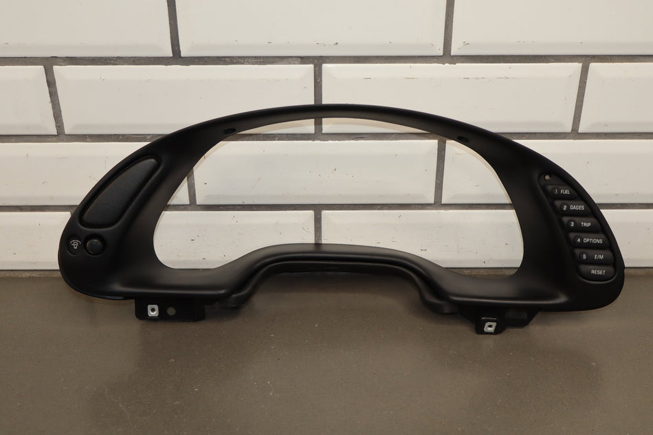 1997-2004 Chevrolet Corvette C5 Speedometer Bezel - No HUD