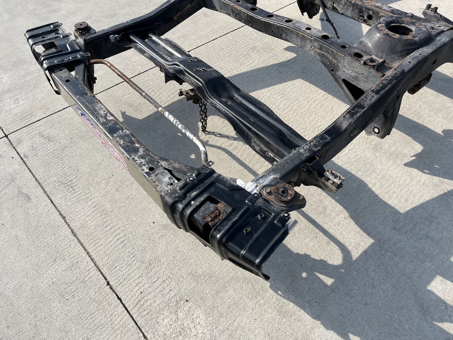 1997 Toyota Land Cruiser J80- Frame Assembly – J & J Auto Wrecking