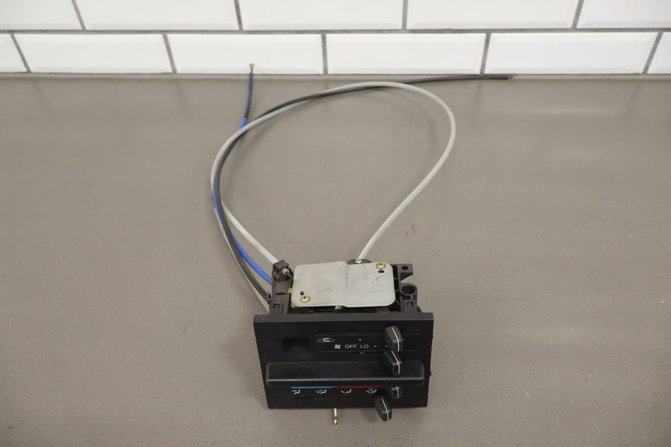1992 Toyota Land Cruiser- Heater/AC Controls