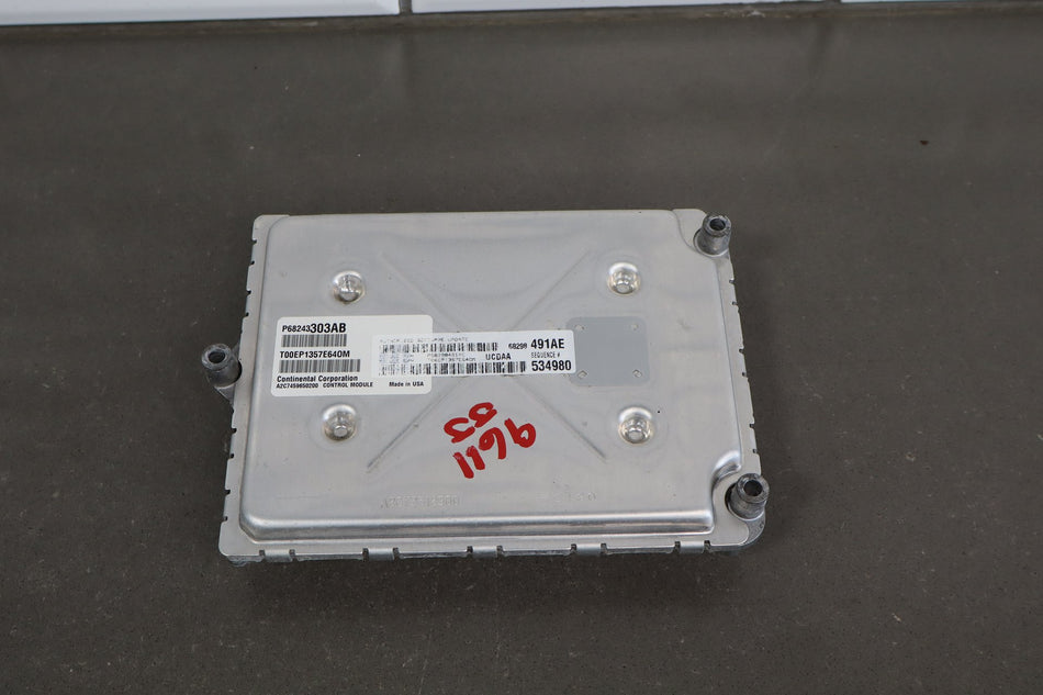 16-20 Dodge Ram 1500 Engine Computer Ecu Pcm Ecm Pcu Oem 68243303AB