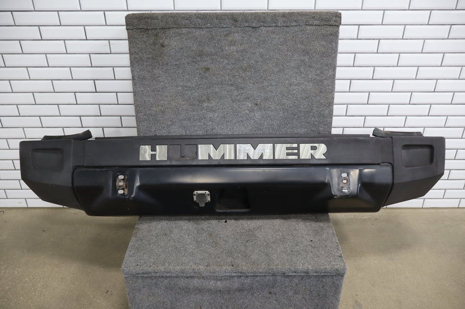 2003-2005 Hummer H2 Rear Bumper Pewter 11