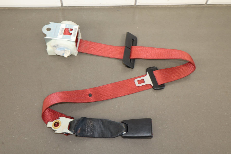 2015-23 Dodge Challenger Rear Center Seat Belt Ruby Red XC