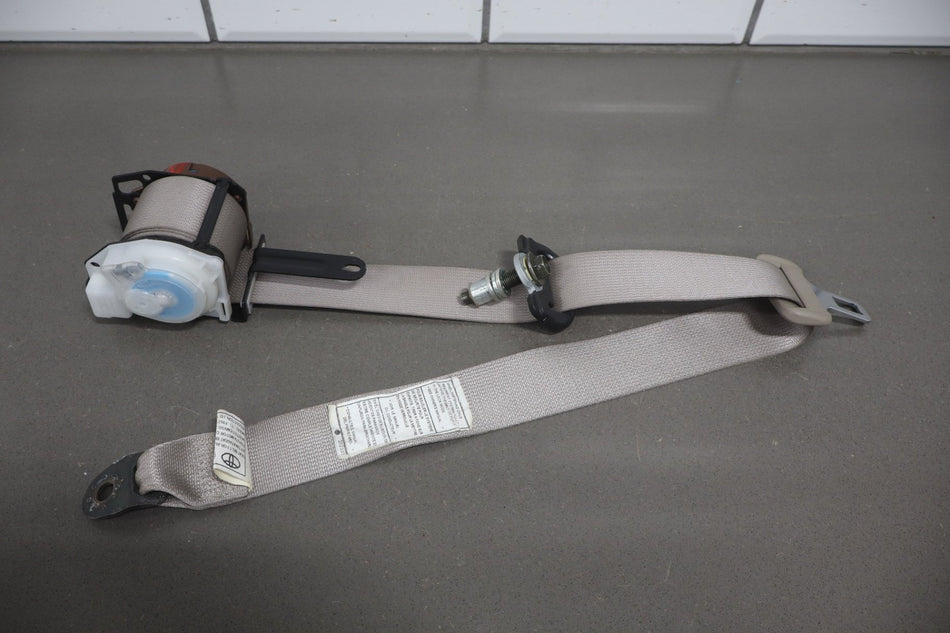 2005 Toyota Tacoma Base Prerunner Left Rear Seat Belt Taupe 42