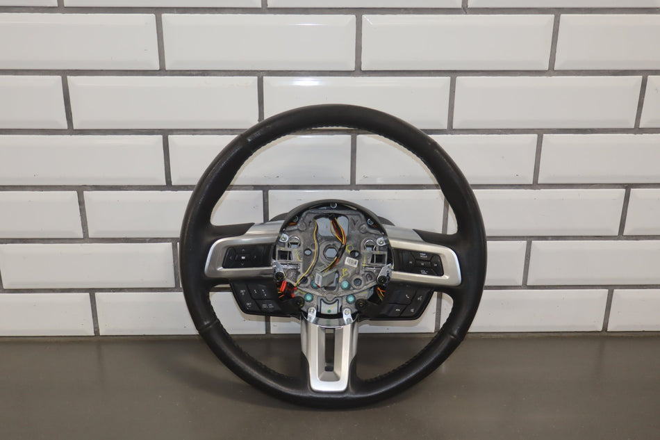 2015-2017 Ford Mustang GT Manual Leather Steering Wheel OEM