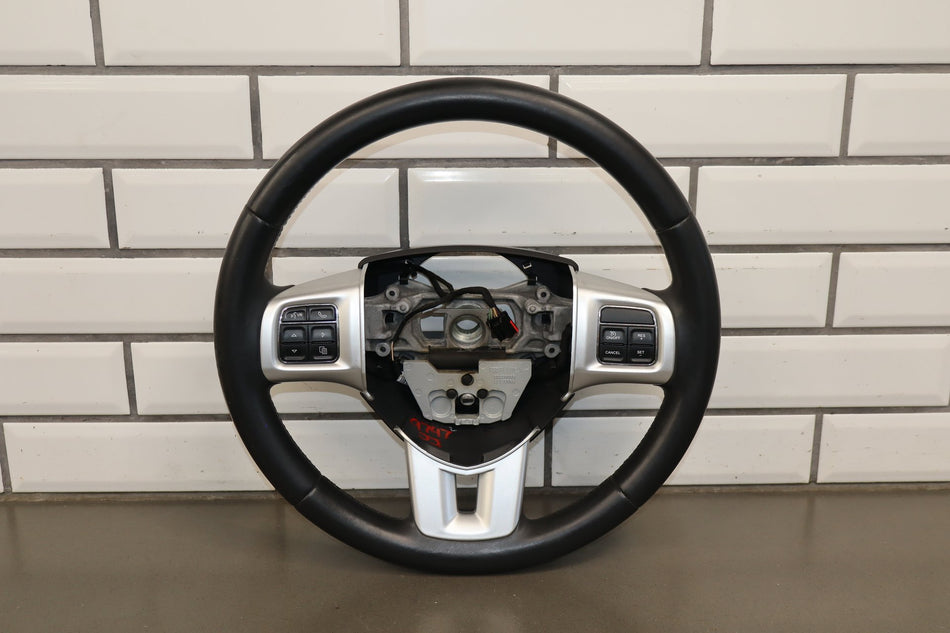 2011-14 Dodge Challenger Leather Steering Wheel OEM
