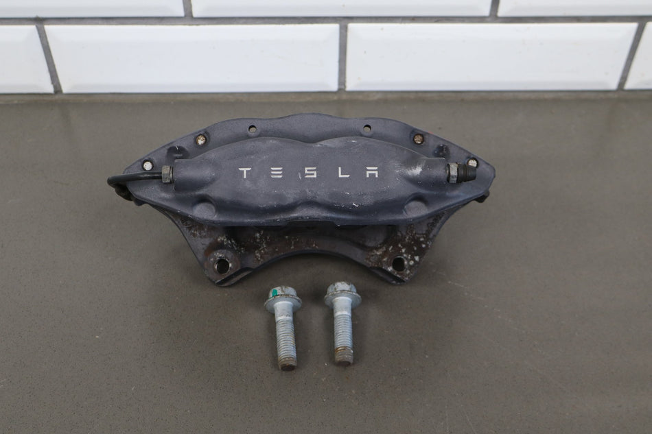 12-20 OEM Tesla Model S X Rear Left Driver Side Brake Caliper Brembo