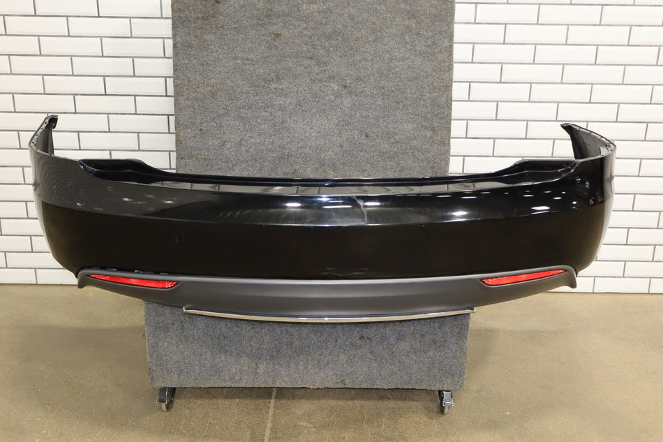 2012-2015 Tesla Model S Rear Bumper Assembly Black PBSB