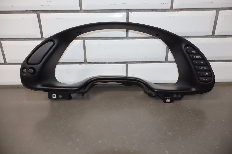 1997-2004 Chevrolet Corvette C5 Speedometer Bezel- No HUD
