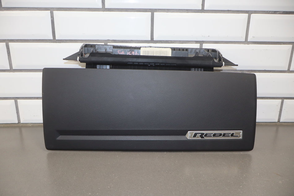2018 Ram 1500 Rebel Upper Glove Box Kit Black X9