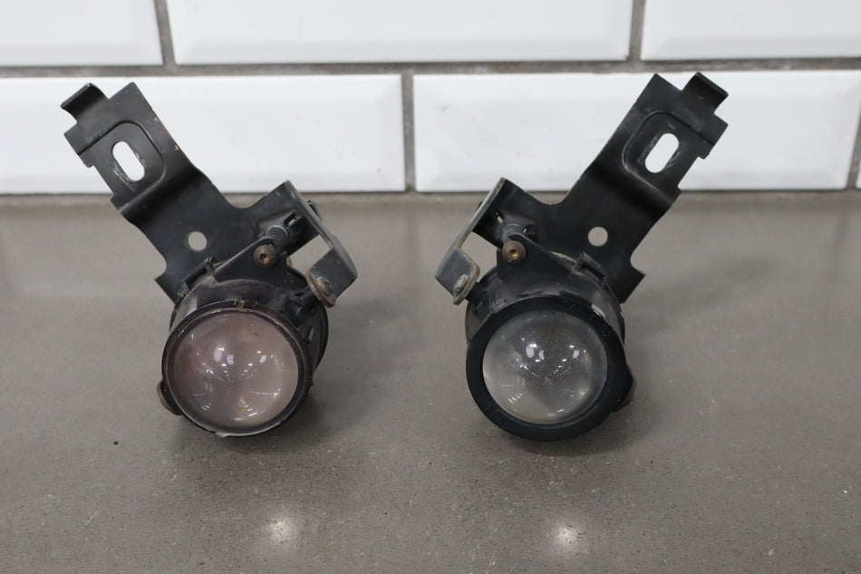 1997-2004 C5 Corvette Pair of LH &amp; RH Fog Light Lamps W/Brackets OEM