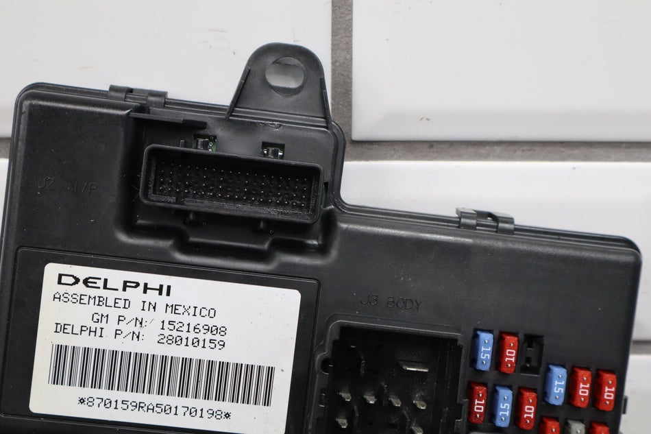 05-13 Chevy Corvette C6 Body Control Module 15216908 OEM