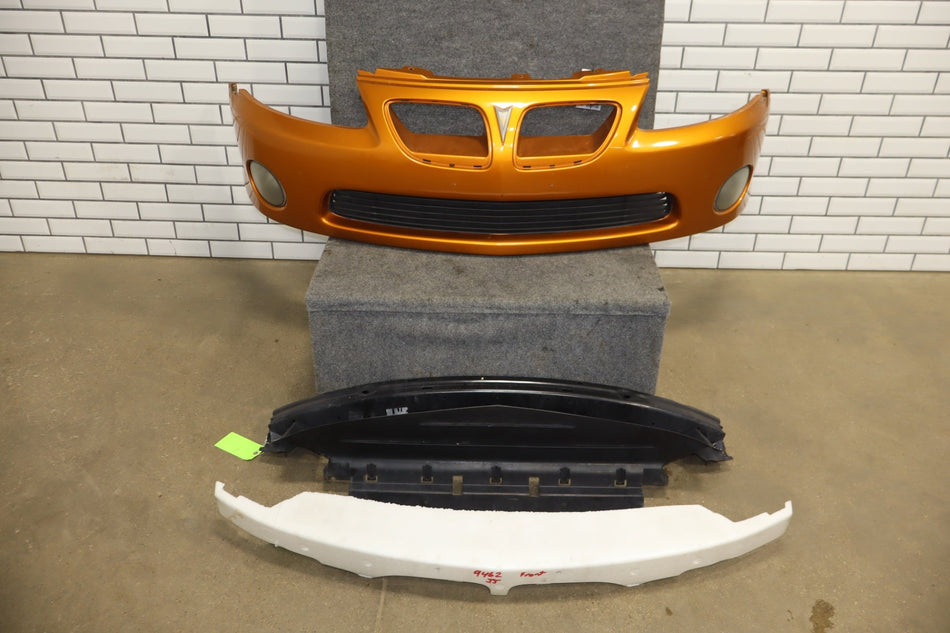 2004-2006 Pontiac GTO Front Bumper Assembly W/ Lamps Brazen Orange OEM