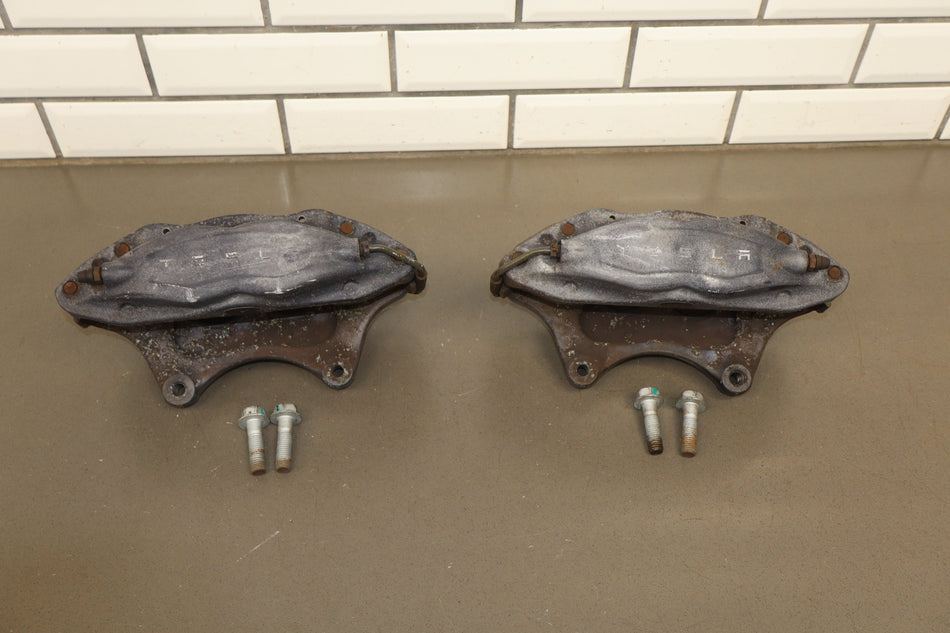 2012-2020 Tesla Model S Front Brake Caliper Pair LH RH OEM