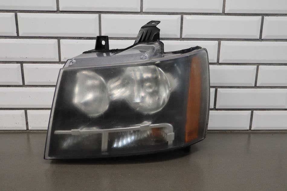 07-14 Chevy Tahoe Pair Headlights Eagle Eye Aftermarket Haze
