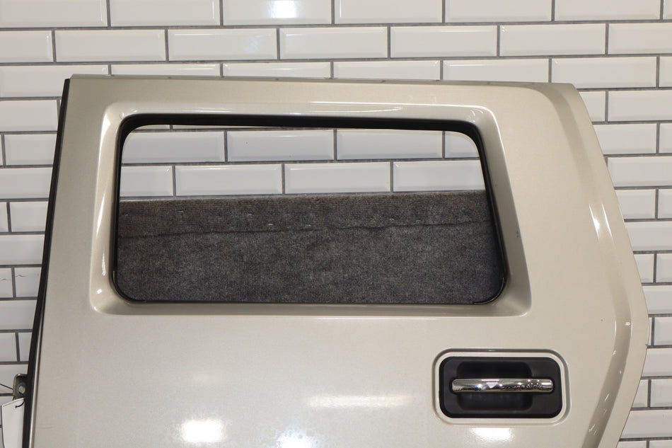 2003-2009 Hummer H2 Left Rear Door Pewter ( 11 ) 10396625