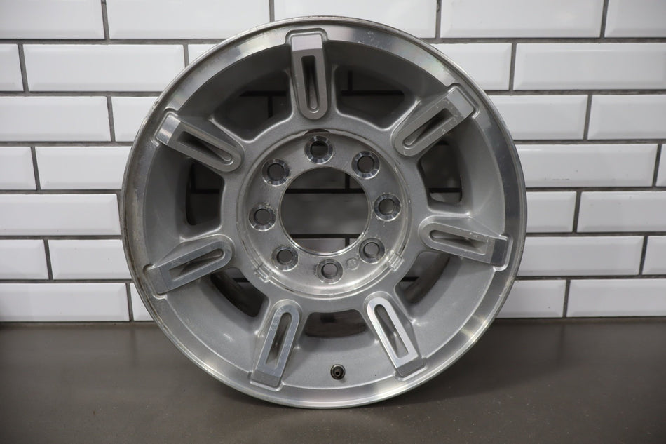 2003-2007 Hummer H2 17x8.5 OEM Wheel- Single Silver