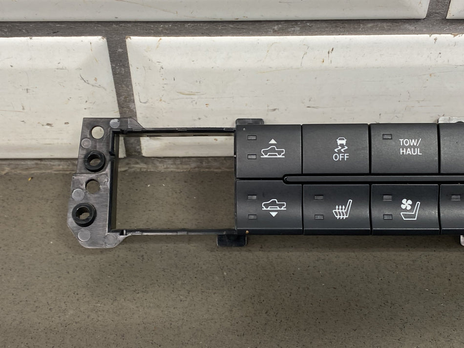 13-18 Ram 1500 Heated Vent Seat Switch Panel Tow Haul OEM
