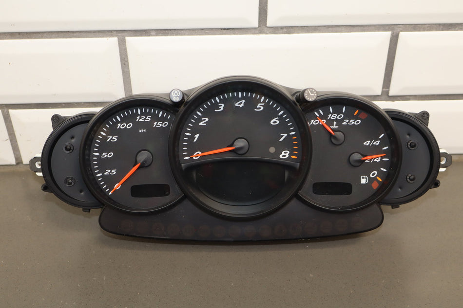 97-04 Porsche Boxster Manual Transmission Speedometer Gauge Cluster 98664120302