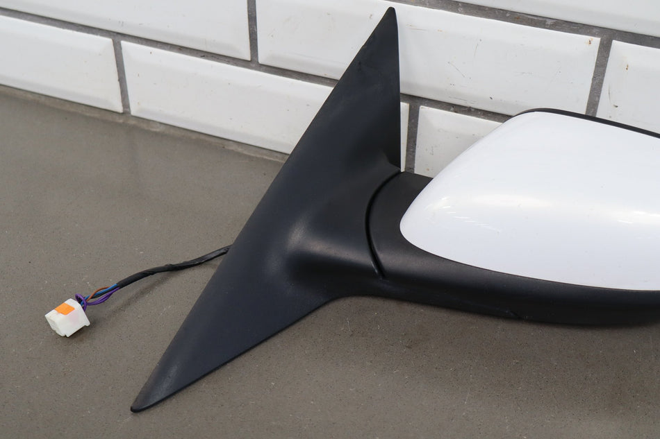 04-08 Mazda RX-8 (SE3P) Left Door Mirror Crystal White Pearl 34K