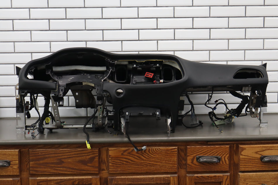 2015-23 Dodge Challenger Dash Panel Black X9 Bare OEM