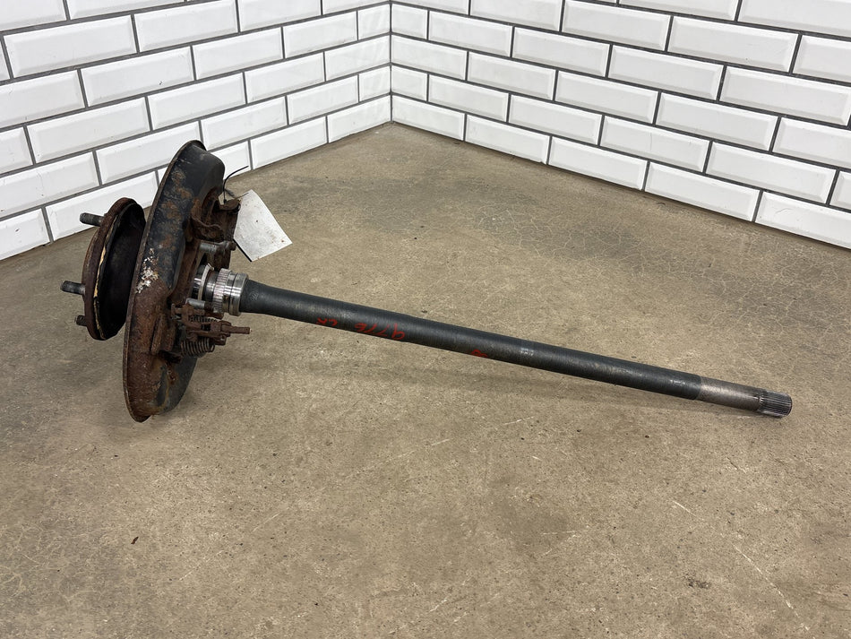 1998-2002 Toyota Land Cruiser J100 Left Rear Axle Shaft W/ Hub Backing Plate