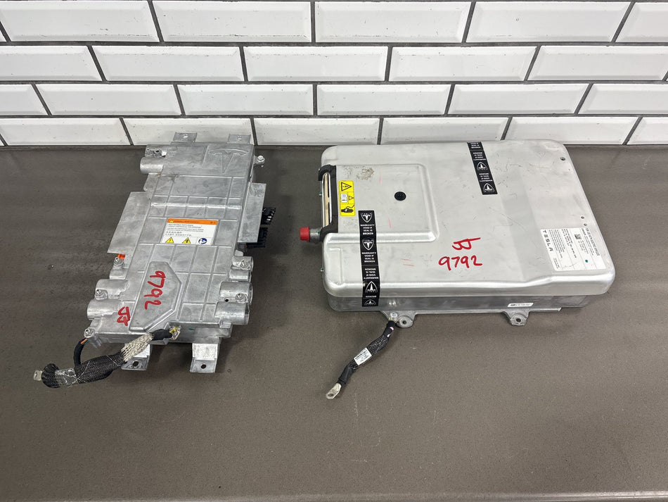 14-16 Tesla Model S Gen 2 On-Board Charger Module 48A 1014963-00-K OEM