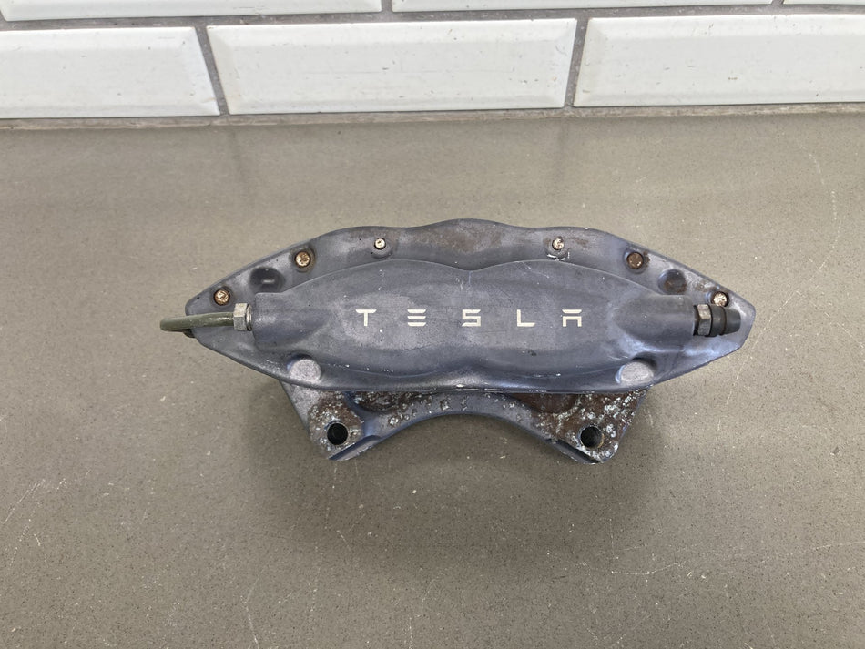 12-20 Tesla Model S/X Brembo Right Rear Brake Caliper Assembly OEM