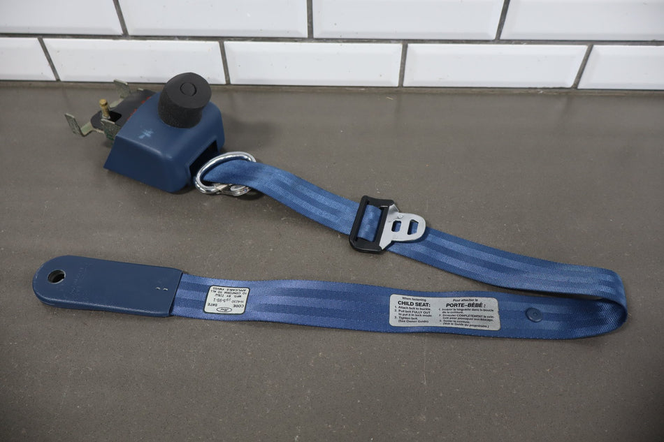 1996 Ford F-250 Right Rear Seat belt Royal Blue RV4