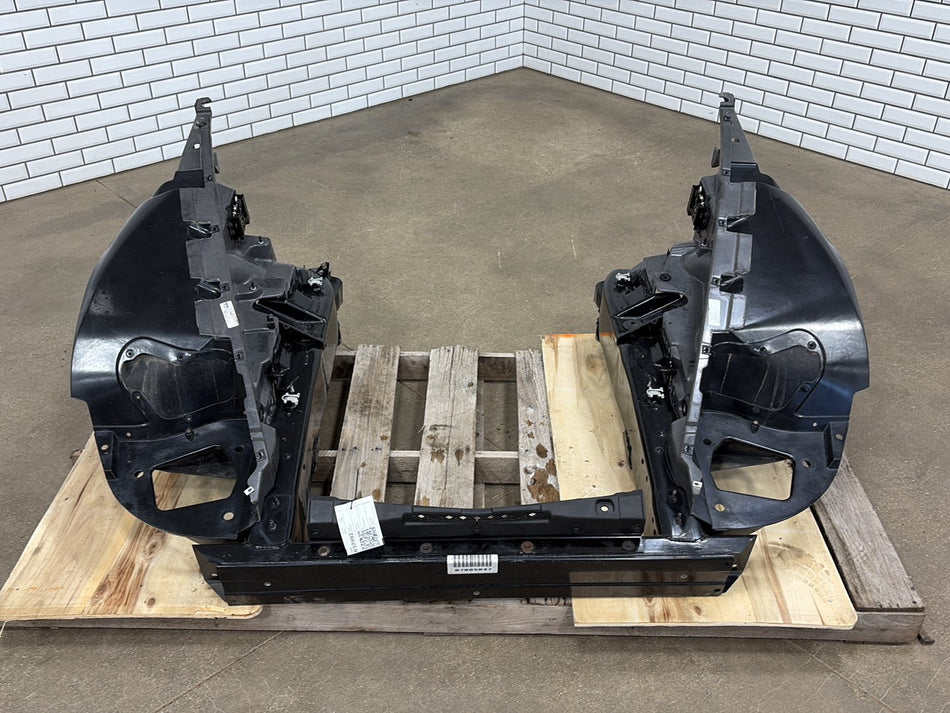 05-13 Chevrolet Corvette Front Frame Rails Left Right with Inner Aprons OEM