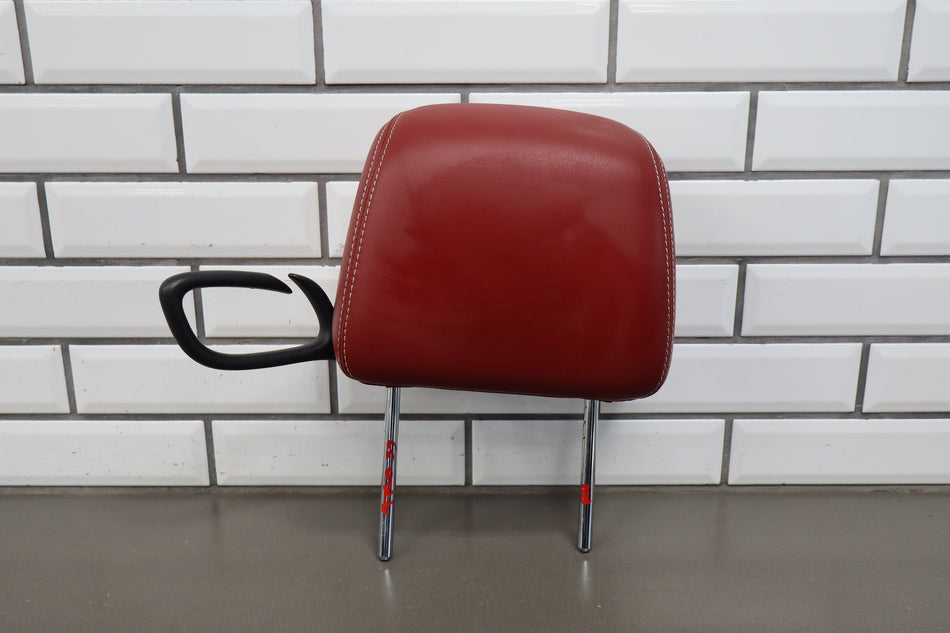 11-14 Dodge Challenger RH Front Headrest Red