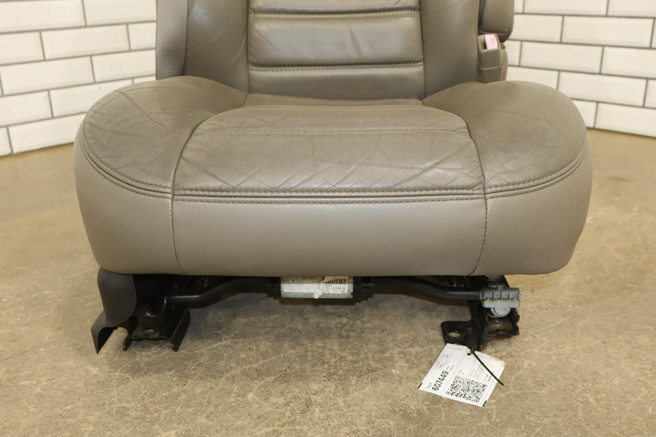 2003 Hummer H2 Right Front Power Seat Leather Wheat 502