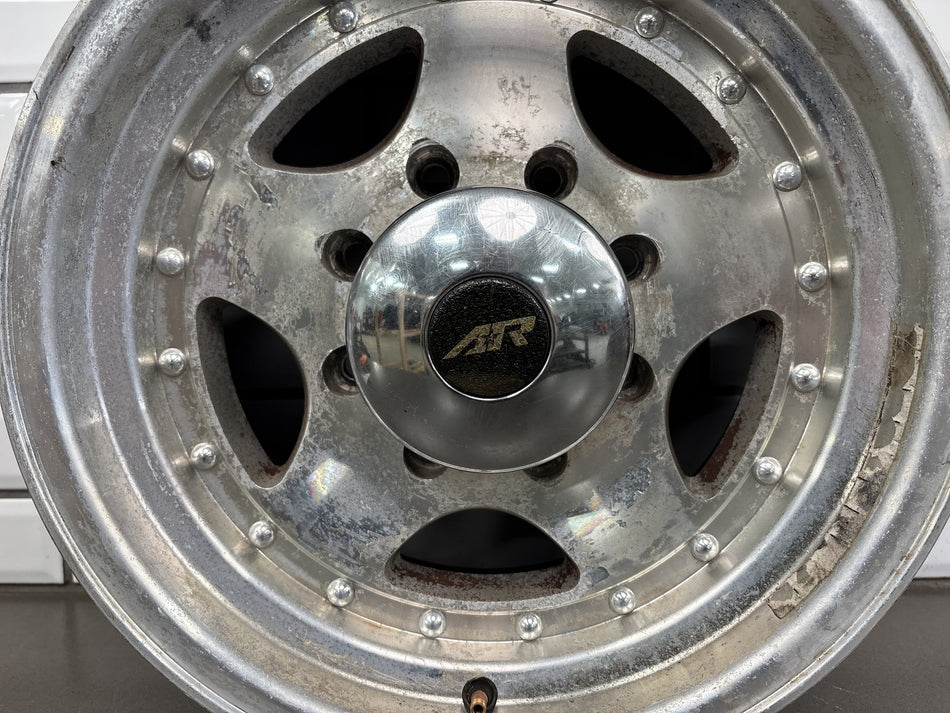 American Racing 23 16x8 Polished Alloy Wheel (1)