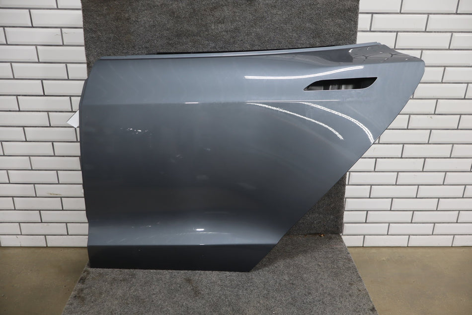 2012-2015 Tesla Model S Left Rear Door Dolphin Grey PMTG