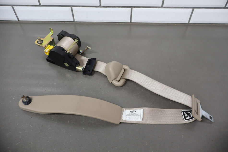 2003-2011 Ford Crown Victoria LX Right Front Seat Belt Medium Parchment lh