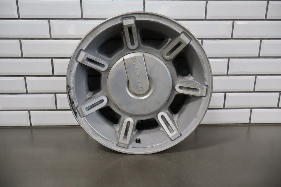 2003-2007 Hummer H2 17x8.5 OEM Wheel - Single Silver