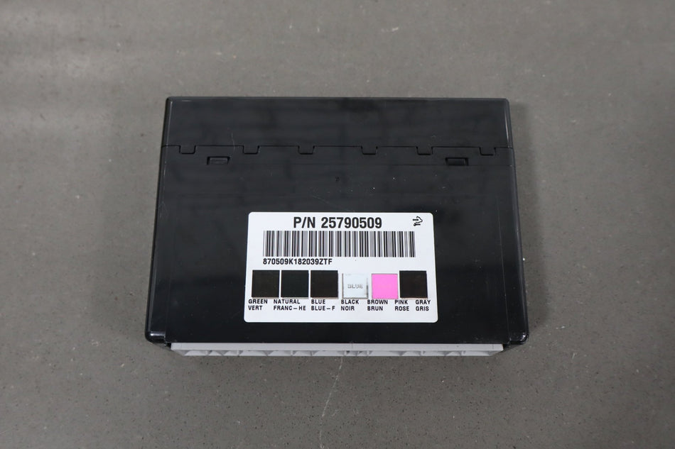 2007-2009 Cadillac Escalade ESV Chassis Computer 25835966 OEM