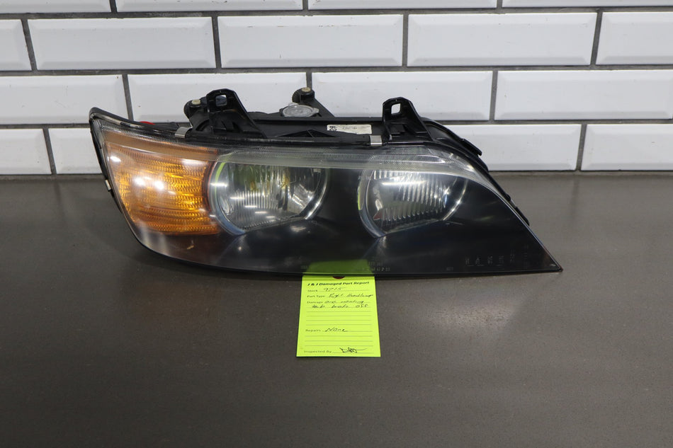 1996-2002 BMW Z3 E36 Passenger Right RH Right Headlamp