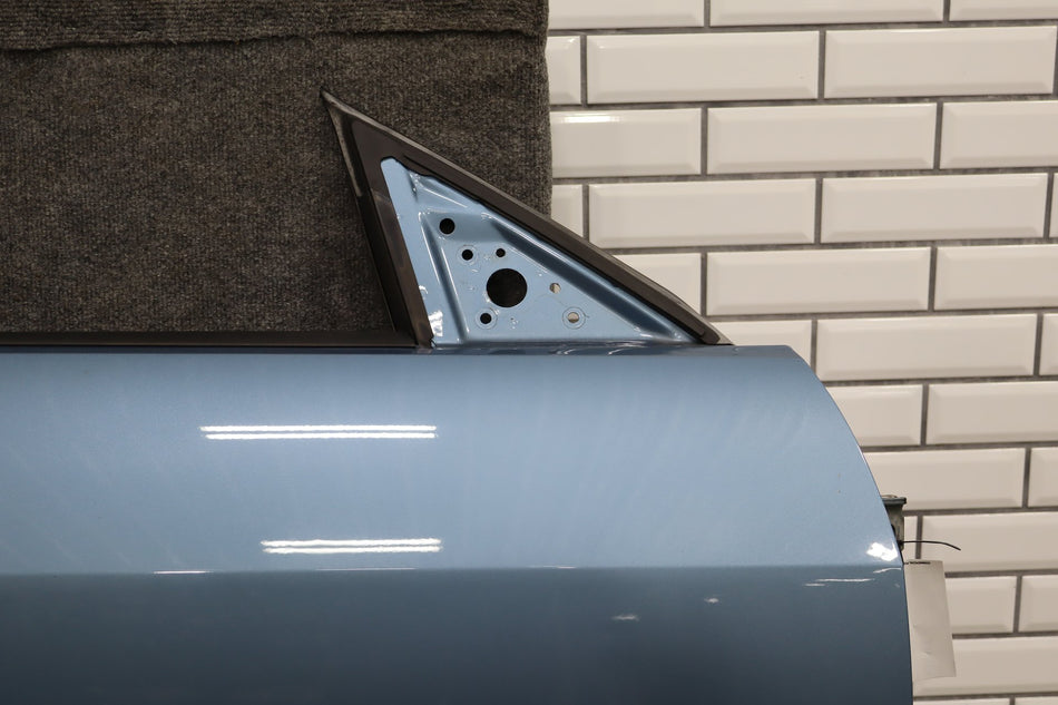 2005-2009 Ford Mustang Right Front Door Windveil Blue P3 Convertible