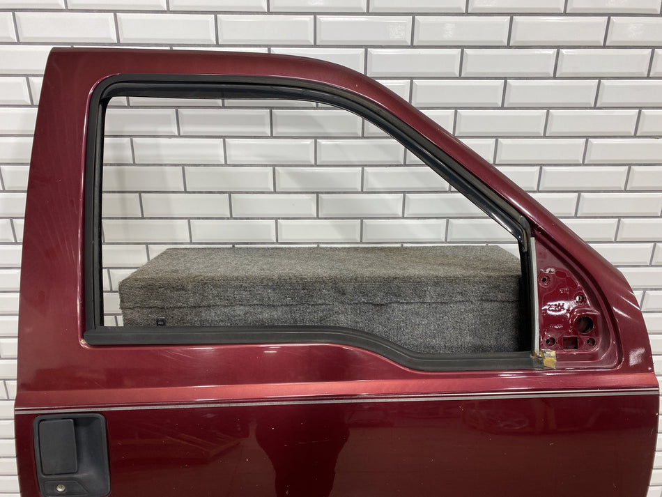 04-07 Ford F250 F350 Super Duty Passenger Right Front Door Dark Toreador Red JM
