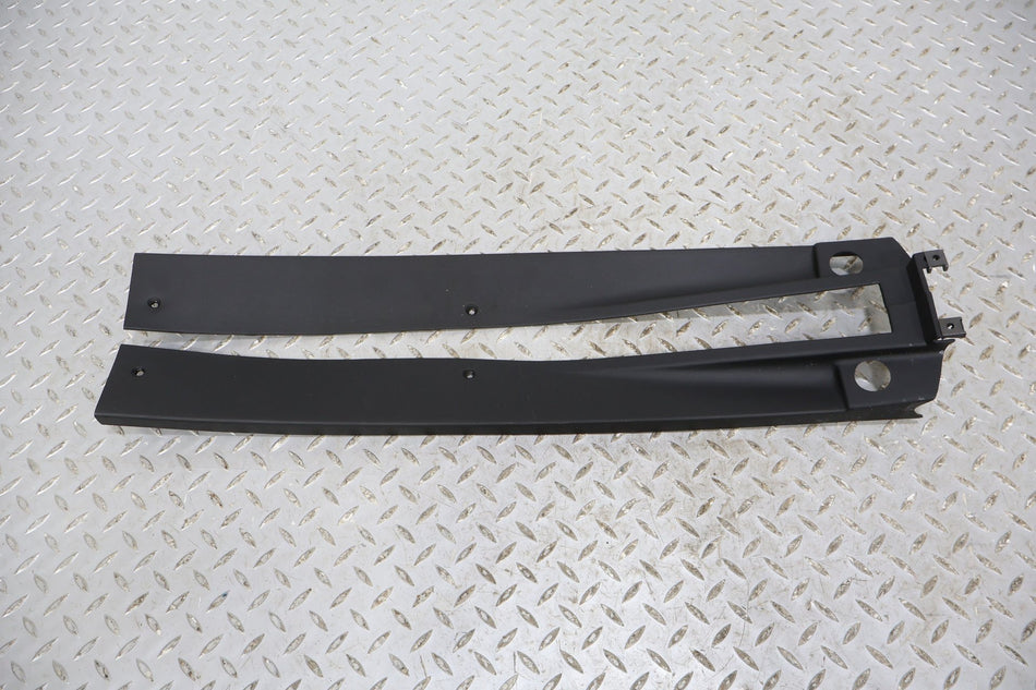 94-96 Chevy C4 Corvette Rear Deck Trim Pair (Black)