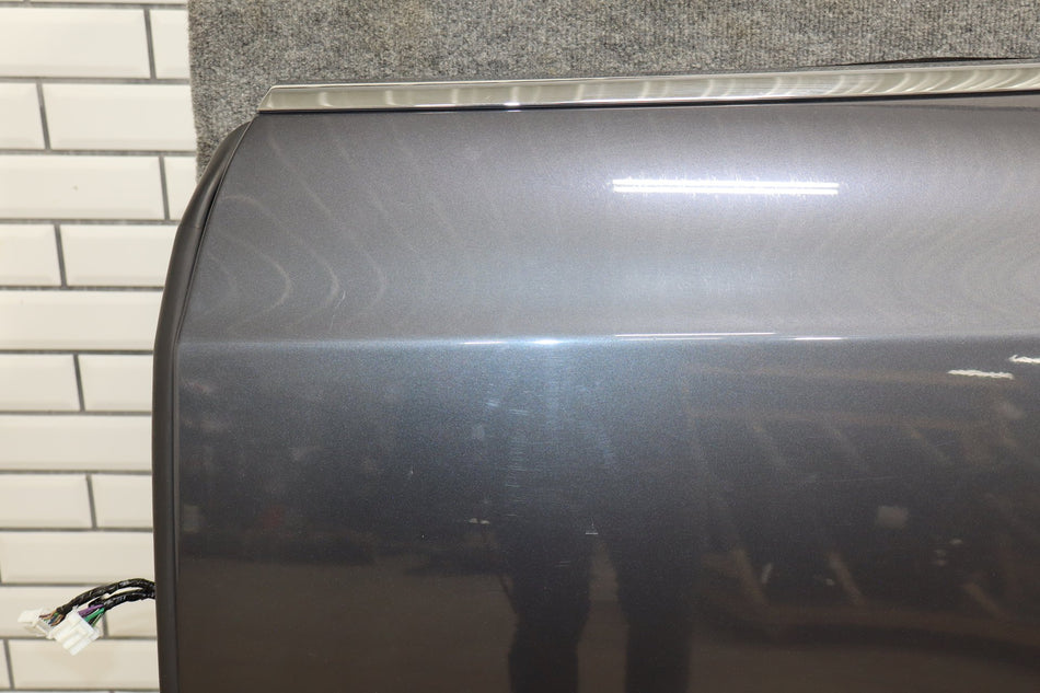 2012-2015 Tesla Model S Left Rear Door Gray Metallic PMTG
